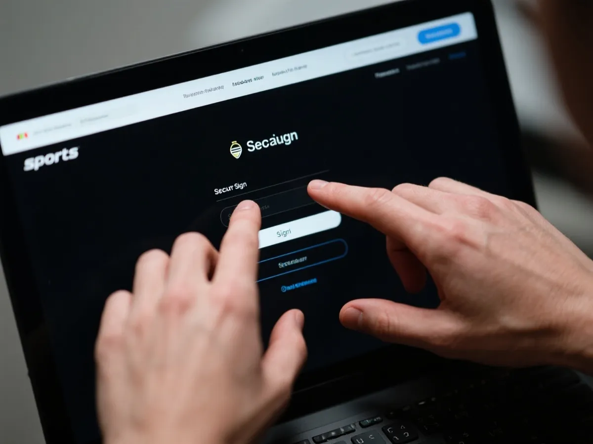 官方註冊與登入示意畫面